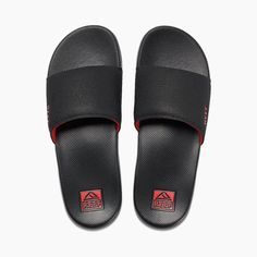 Reef One Slide Sandals | Men's Water Proof Slide On Sandals – 88 Gear Foam Slides With Removable Insole, Sporty Foam Sandals For Summer, Cushioned Open Toe Foam Slides, Cushioned Foam Open Toe Slides, Foam Slides With Cushioned Footbed And Open Toe, Casual Tpr Slides For Summer, Non-slip Foam Slides For Beach, Foam Slides With Textured Footbed, Eva Slides With Textured Footbed