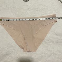 Nwot Thirdlove Comfort Stretch Bikini Never Worn. But Wrinkled From Sitting In My Drawer. Smooth Seams Are Itch-Less. Blush, A Creamy Pink Color Pink Stretch Lined Bottoms, Pink Stretch Brief Swimwear, Pink Stretch Swimwear Briefs, Pink Seamless Brief Swimwear, Seamless Summer Slip, Swimwear Briefs With Built-in Bra, Third Love, Walker Boots, Pajama Shirt