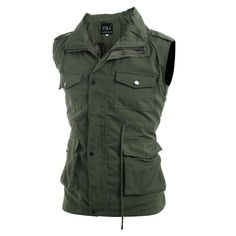 Free & Fast shipping 100% Satisfaction guarantee 30 Days Money Back 100% DELIVERED & TRACKED lowest price guranteed on all orders top quality Your Best Choice & 5 STAR SERVICE Men's Vest Multi-pocket Outdoor Waistcoat Sleeveless Jacket Slim Fit Outwear L DESCRIPTION Brand Unbranded Size M-2XL Size Type Regular Style Jacket Accents Button Chest Size 39-46 in Closure Zip Country/Region of Manufacture China Department Men Distressed No Fit Slim Garment Care Machine Washable Graphic Print No Handmad Utility Vest With Side Pockets For Winter, Solid Color Fall Vest With Pockets, Cargo Pocket Vest For Outdoor Activities In Fall, Khaki Winter Vest With Pockets, Fall Outdoor Cargo Vest, Fall Streetwear Vest With Side Pockets, Fall Vest With Side Pockets For Outdoor Activities, Fall Outdoor Vest With Side Pockets, Military Vest With Multiple Pockets For Winter