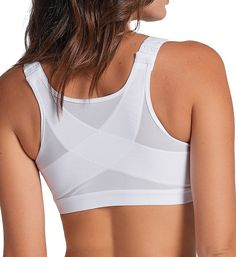 Surround yourself with support and keep your posture in check - all without wires. The front closure on this full coverage bra makes it convenient for new moms to nurse. Also great for post-surgical wear with the most recent innovations in support and elasticity. Soft microfiber, unpadded molded cup has just enough stretch for a custom fit, while still giving you a high degree of support. Cups are lined in double layer Durafit with "intelligent" elasticity. Sewn-on elastic at neckline keeps fit Supportive Nursing Friendly Sports Bra, White Supportive Full Coverage Bra, Supportive Full Coverage White Bra, Supportive White Full Coverage Bra, Supportive Full Coverage Nursing Bra With Adjustable Straps, White Full Coverage Bra With Light Support, White Full Coverage Sports Bra With Removable Pads, Supportive Full Coverage Bra, Supportive Nursing Bra With Removable Pads