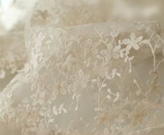 Ivory Lace Fabric Floral Cotton Embroidered Tulle Fabric Wedding Dress Bridal Lace Fabric Veil Lace Curtain Fabric 53'' Wide 1 Yard B081 ♥This listing is for 1 yard. ♥Width: 1.35meters, in inch:53.14'' ♥This Fabric touches soft,cotton floral embroidery ♥It will be perfect for bowknot hairpin, baby clothes, sleeve edge, skirt edge, corsage and so on ♥Wholesale acceptable! ♥If you want more, please feel free to send me a message. I will be glad to make custom listing for you! ♥Happy shopping here Gold Lace Fabric, Chic Wedding Dresses, White Lace Fabric, Bridal Purse, Bridal Lace Fabric, Embroidered Lace Fabric, For Wedding Dress, Ivory Bridal, Wedding Fabric