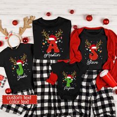 Personalized Monogrammed Family Christmas Shirt, Custom Family Christmas Name Shirt, Matching Family Christmas Outfit, Custom Christmas name shirt, Family Holiday Tee, Christmas Name Shirt, Christmas Reunion Gift, Family Holiday Tee, Family Christmas Outfit, Christmas Family Matching Sweatshirts, Christmas Party Gift, Merry Christmas Gift, Merry Christmas Christmas Santa Shirt, Cute Santa Christmas Kids Sweatshirt, Gift For Christmas, Merry Christmas Shirts, Retro Christmas T-Shirt Are you looki Family Matching Long Sleeve Christmas T-shirt, Black Long Sleeve Holiday Shirt, Festive Long Sleeve T-shirt For Holiday, Festive Long Sleeve Holiday T-shirt, Festive Long Sleeve Christmas T-shirt, Black Long Sleeve Christmas Shirt, Black Holiday Shirt, Long Sleeve Christmas Holiday Shirt, Long Sleeve Shirt For Christmas Gift