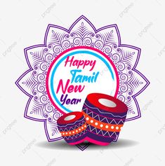 Tamil New Year Tamil New Year Greetings, New Year Drawing Ideas, Indian Celebration, Korean New Year