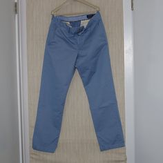 Polo Ralph Lauren Straight Fit Stretch Twill Chino Pants In Blue Size:33/32 Waist 17,5" Rise 10,5" Inseam 31" Leg Opening 8" Nwot Business Casual Denim Blue Pants With Pockets, Blue Tapered Leg Bottoms With Pockets, Casual Blue Tapered Leg Work Pants, Denim Blue Casual Business Pants, Business Casual Denim Blue Casual Pants, Mid-rise Blue Pants With Pockets, Casual Denim Blue Pants For Business Casual, Blue Relaxed Fit Tapered Leg Bottoms, Blue Straight Leg Work Pants With Pockets