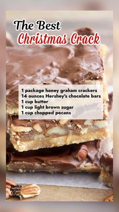 Christmas Graham Cracker Treats, Southern Christmas Candy Recipes, Easy Christmas Recipes Appetizers, Baking Ideas Dessert, Christmas Treats Easy, Honey Graham Crackers, Graham Cracker Toffee, Holiday Candy Recipes, Easy Christmas Candy Recipes