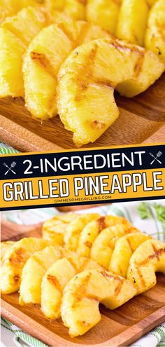 Grilled Pineapple – Two Ingredients, Summer grilling recipes, healthy grilled pineapple recipes Grilled Fruit Recipes, Easy Summer Grilling Recipes, Grilled Pineapple Recipe, Cooked Pineapple, Easy Spring Recipes, Packed Meals, Grilled Side Dishes, Grilled Desserts, Spring Food