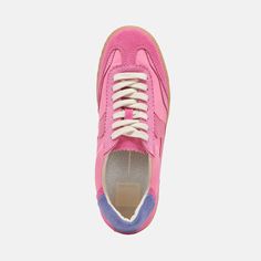 NOTICE SNEAKERS PINK SUEDE – Dolce Vita Sneakers Pink, Vintage Sneakers, Green Suede, Pink Suede, Red Suede, Distressed Leather, Blue Suede, Office Outfits, Green Leather