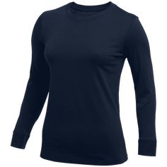 Go casual and comfortable in the Nike T-Shirt (Stock), a sportswear classic that goes with everything. Cotton fabric has a soft, comfortable feel. Ribbed neck and cuffs for optimal durability. Long sleeves are soft and help keep you warm during chilly games. Solid Sportswear Tops With Ribbed Cuffs, Sporty Long Sleeve Plain Tops, Classic Winter Sports Tops, Sporty Cozy Fit Tops, Nike Moisture-wicking Tops For Fall, Nike Tops With Ribbed Cuffs For Fall, Nike Long Sleeve Tops With Ribbed Cuffs, Classic Cozy Fit Long Sleeve Tops, Classic Long Sleeve Tops With Comfortable Fit