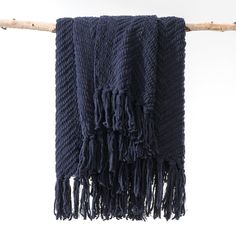 PRICES MAY VARY. Stylish Design & Decorative: Our knit throw is woven from soft chenille yarn which has two different thicknesses to give it a special touch and a stylish boho look. Chic fringe tassels on both sides make this textured knitted blanket a perfect decoration for your couch, sofa, and bed, or use it as an ambiance piece to elevate your home decor with an artistic boho accent. Super Soft & Cozy: Our cozy knit blanket is made of high-quality acrylic and polyester fabric, which makes it Chenille Blanket, Chenille Throw, Chenille Yarn, Knit Throw, Knitted Blanket, Knit Throw Blanket, Couch Throws, Knit Blanket, Woven Throw