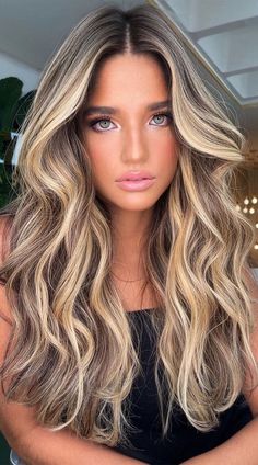 #sunnyhair #humanhair #hairextensions #hairstyle #hairfashion Best Hair Colour, Summer Hair Trends, Summer Blonde Hair, Lob Hairstyle, Hair Color Techniques, Summer Hair Color For Brunettes, Hair Color Highlights, Haircuts For Long Hair, Summer Hair Color