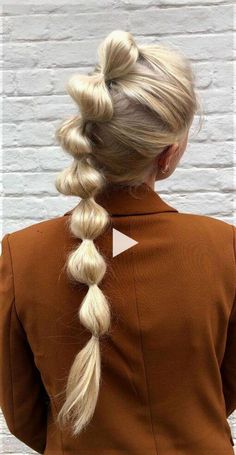 Braid Pigtails, Braid Ponytail, Old Hairstyles, Peinados Fáciles Para Cabello Corto, Penteado Cabelo Curto, Hoco Hair Ideas, Braid Hairstyles