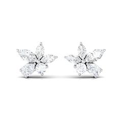 Product Details Shine like a star with our Diamond Cluster Earrings. Marquise, Round, and Pear Cut Diamonds twinkling together for a radiant and dazzling look. Product Information SKU SHP-EARRINGS062210019 Weight 1.04 gm (Approximate) DIAMOND INFORMATION No.of Stones 10 Pieces Total Weight 0.72 Carat (Approximate) Dimension(approx) Marquise-1.50X3.00 mm-4 PcsMarquise-2X4 mm-2 PcsPear-2X3 mm-2 PcsRound-2X2 mm-2 Pcs Color HI Cut Brilliant Shape Marquise, Pear, Round Setting Type Prong-Setting Qual Formal Marquise Cluster Earrings In White Gold, Formal Marquise White Gold Cluster Earrings, Formal White Gold Marquise Cluster Earrings, White Diamond Cluster Earrings For Formal Events, White Diamond Cluster Earrings For Formal Occasions, White Cluster Diamond Earrings For Formal Occasions, White Marquise Diamond Bridal Earrings, Formal White Cluster Earrings With Brilliant Cut, Formal White Brilliant Cut Cluster Earrings