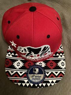 California Republic Premium SnapBack Hat Cap Red White Black. If you have any questions please feel free to ask California Republic, Blood Art, Hat Cap, Snapback Hat, Snapback Hats, Room Makeover, Baseball Cap, Red White, Funny Jokes