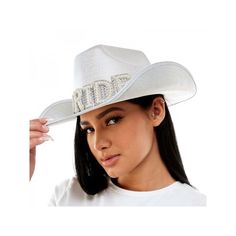 Add some western flair and fun to your festival look with this iridescent white cowboy hat! Stylized with an iconic western shape and shimmery white color, this hat is perfect for adults. Prepare for a foot-stompin' good time and get dolled up for the party! White Wide Brim Costume Hat For Festival, White Wide Brim Festival Hat, White Western Rodeo Costume Hat, Western White Costume Hats And Headpieces For Rodeo, Western White Costume Hats And Headpieces With Curved Brim, Western Costume Hat With Curved Brim In White, Western White Costume Hats And Headpieces For Summer, White Western Costume Hats And Headpieces For Summer, White Costume Hat For Western-themed Events