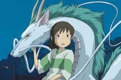 Studio Ghibli Collection, Art Studio Ghibli, Chihiro Y Haku, Behind Blue Eyes, Disney Animated Movies, Ghibli Artwork, Studio Ghibli Movies, Studio Ghibli Art, Anthony Hopkins