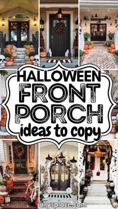 halloween front porch ideas to copy