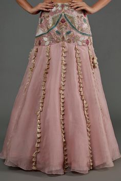 Buy Payal Singhal Pink Velvet And Organza Embroidered Skirt Set Online | Aza Fashions Hand Embellished Dresses For Navratri Festival, Hand Embellished Festive Dress For Navratri, Navratri Festive Hand Embellished Dresses, Festival Hand-embellished Tissue Silk Lehenga, Festival Hand Embellished Tissue Silk Lehenga, Festive Hand Embellished Tissue Silk Lehenga, Festive Hand Embellished Organza Choli, Traditional Pink Raw Silk Dress, Traditional Pink Silk Dress