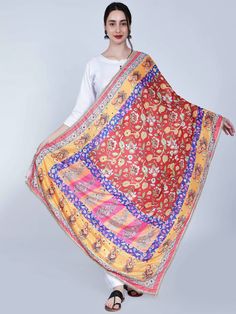 Pakistani Handwork Dupatta for women | Pakistani Silk Dupatta | Printed Dupatta Scarf Our feather-soft threads have the luster that will add a distinct sparkle to your look. Be it your traditional outfit or a modern ensemble, a dupatta can never go wrong in adding its appeal to your elegance. These timeless pieces will always stay as your prized possessions. Heavy Pakistani Dupatta for Women with Full Mirror Work All Over It Premium Color Dupatta Chunni with Mirror, Gota and Hand Work. Very Heavy Dupatta That Weighs Around 600 gms Carry This Fancy Handmade Heavy Dupatta with any Simple Salwar Suit or Dress and Stand Unique Among the crowd. Pakistani Dupatta used as Scarf, Dupatta as well as Shawl & Wrap. Pattern - Multi-coloured Pakistani Dupatta with mirror work Length - 2.5 metres Weight Multicolor Embroidered Shawl With Traditional Drape, Diwali Multicolor Embroidered Shawl, Semi-stitched Bandhani Print Dupatta, Festival Dupatta With Block Print, Bohemian Dupatta With Bandhani Print, Festival Block Print Dupatta, Navratri Embroidered Fabric With Motifs, Multicolor Embroidered Dupatta With Motifs, Multicolor Dupatta For Eid