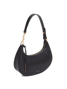 Editor's NotesJOY GRYSON's sophisticated shoulder bag of streamlined silhouette can be matched for various feminine casual stylings.- Simple and daily mood- Soft and natural silhouette- Luxurious metal hardware- Detachable shoulder and long strap- Daily point itemMeasurements(in.)One size- Body : 10.24 in. (W) * 7.76 in. (H) * 2.76 in. (D)- Strap : 30.12 ~ 39.57 in.- Weight : 0.95 lbComposition & Care- Upper : Cowhide / Lining : Twill Cotton- Avoid direct moisture and heat- Wipe moisture wit Chic Hobo Bag With Round Handle For Office, Office Shoulder Bag With Round Handle, Elegant Structured Hobo Bag For Everyday Use, Sleek Hobo Bag With Removable Pouch, Structured Hobo Bag For Daily Use, Modern Hobo Bag With Round Handle For Office, Modern Baguette Bag With Gold-tone Hardware, Modern Hobo Bag With Gold-tone Hardware, Versatile Baguette Bag With Handle Drop