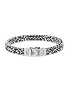 A contemporary twist to the traditional Balinese weaving technique, the Julius collection carries stunning and attractive pieces. The combination of interlinking chains and braided patterns make the Julius a must-have for every jewelry collection. This small version of the julius is app. 8mm wide. On hand in size 7.5 inches long, please contact us for other sizes. Elegant Silver Braided Jewelry, Elegant Braided Silver Jewelry, Elegant Braided Sterling Silver Bracelet Gift, Elegant Sterling Silver Braided Bracelet, Elegant Braided Sterling Silver Bracelet, Modern Braided Jewelry Gift, Modern Braided Jewelry As Gift, Modern Braided Jewelry As A Gift, Modern Braided Jewelry For Gifts