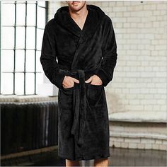 Nightwear Style:Sleepwear,Pajamas; Listing Date:10/14/2021; Length:null; Bust:null Pajamas Robe, Terry Cloth Bathrobe, Tuxedo Shirt Men, Plain Skirt, Womens Basic Tops, Men's Robes, Plus Size Pajamas, Hooded Robe, Cotton Linen Pants