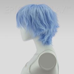 Apollo Ice Blue Shaggy Wig for Spiking This Ice Blue shaggy wig is perfect for cosplaying characters from popular series such as Rick Cosplay from Rick and Morty, Ice Blue Star Cosplay from Soul Eater, Neptune Vasilias Cosplay from RWBY, Ichigo Hitofuri Cosplay from Touken Ranbu, Nagisa Shiota Cosplay from Assassination Classroom. With the Apollo style, achieving a voluminous and layered look is as easy as running your fingers through the hair or simply shaking it out. Upwards sewn wefts make it Short Jelly Fish Haircut, Short Jellyfish Hair, Jellyfish Haircut Short, Rick Cosplay, Neptune Vasilias, Ice Blue Hair, Nagisa Shiota, Geometric Hair Clip, Blue Wig