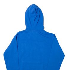 Item is in good used condition. >Size: XXS >Armpit To Armpit: 23" >Armpit To Cuff: 23" >Collar To Hem: 25" Blue Hip Hop Hoodie For Sports, Hip Hop Style Blue Hoodie For Winter, Blue Hip Hop Hoodie For Winter, Hip Hop Blue Hoodie For Winter, Blue Long Sleeve Hip Hop Hoodie, Hip Hop Style Blue Fall Hoodie, Blue Hip Hop Hoodie For Fall, Blue Hip Hop Hoodie, Light Blue Fleece Sweatshirt For Streetwear