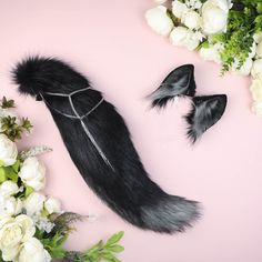 Ears Reference, Black Bunny Ears, Ear Ideas