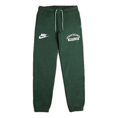 Nike X Stranger Things Green Sweat Pant Sportswear Bottoms With Pockets For Sports Events, Green Sportswear Pants For Sports, Nike Green Jogging Bottoms, Nike Green Sportswear Bottoms, Casual Sports Bottoms With Pockets, Casual Bottoms With Pockets For Sports Events, Nike Green Bottoms, Nike Green Sportswear Pants, Nike Sports Joggers