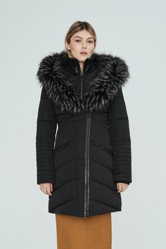 Gigi – NOIZE.COM Winter Parka With Zip Fly And Long Sleeves, Winter Fitted Parka With Faux Fur Lining, Fitted Winter Parka With Faux Fur Lining, Fitted Hooded Puffer Parka, Fitted Hooded Parka With Faux Fur Trim, Fitted Winter Parka With Faux Fur Trim, Fitted Hooded Puffer Jacket With Zipper, Fitted Hooded Puffer Jacket With Zipper Closure, Fitted Winter Parka With Detachable Hood