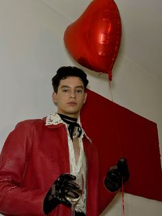 #outfit #ootd #fashion #inspo #mensfashion #adrogynous #adrogynousfashion #androgynousfashion #oldmoney #aesthetic #lace #gloves #ribbon #red #art #leatherjacket Charles Rowland, Suit With Lace, Masc Fashion, Red Outfits, Gay Fashion, Lace Gloves, Androgynous Fashion, Alt Fashion