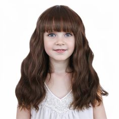 PRICES MAY VARY. 1.Color: Dark Brown Weight: Approx.180g/set; Length:Approx.35cm/14". 2.Material:100% High Quality Heat Resistant Fiber, Soft and Silky. Can Be Restyled: Straight & Curled,Please Keep the Heat Setting Below 150c. 3.Easy to Instal, Easy to Take Off, Easy to Maintenance. More Choice, More Natural, Very Comfortable and Convenience, Just Like Your Own Hair. 4.Adjustable Cap Size: the Average Size is 22 Inches, Two Adjustable Straps Will Allow 1 -1.5 inches Adjustment, Which Help Fit Short Brown Wig, Brown Bob Wig, Dark Brown Wig, Brown Bob, Air Bangs, Wig Brown, Kids Wigs, Bangs Short, Wig Stand