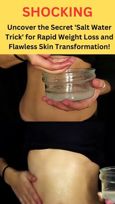 Stubborn fat & low energy ruining your life? Discover the SECRET "salt water trick" for RAPID fat burning & youthful skin (backed by science). You WON'T BELIEVE the results! [Salt Water Trick, Weight Loss, Youthful Skin] Low Energy