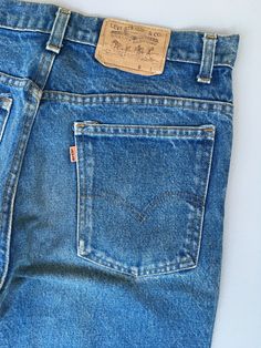 "Size 31x31 Vintage Levis 517 Faded Blue Jeans High Waisted 90s Levis Orange Tag Denim Dirty Jeans Levis Distressed Jean Levis Usa Jeans W31 Please contact me for any questions about this clothing before buying. SIZE MEASUREMENTS :- WAIST : 31\" inches HIPS : 38\" inches THIGH: 22\" inches LEG OPENING : 19\" inches RISE : 12\" inches INSEAM : 31\" inches OUTSEAM (TOTAL LENGTH) : 42.5\" inches WEIGHT : 0.73 kg Condition : Distressed faded dirty jeans Good Vintage Conditions. Please pay close atte Vintage Faded Cutoff Jeans, Vintage Light Wash Jeans With Belt Loops, Retro Cutoff Medium Wash Jeans, Retro Medium Wash Cutoff Jeans, Vintage Medium Wash Standard Cut Jeans, Vintage Jeans With Pockets, Retro Cutoff Light Wash Jeans, Vintage Medium Wash Cutoff Jeans, Vintage Medium Wash Jeans With Standard Cut Leg