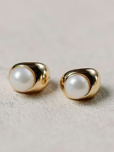 Mini Hoop Earrings, Pearl Stud Earrings, Pearl Studs, Toddler Gifts, Gap, Hoop Earrings, Stud Earrings