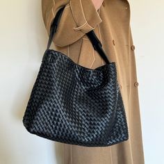 Shop Promotion 40% Off  🌻This is a hand woven bag. Simple design with adjustable shoulder strap makes this bag appreciated by female. The bag is full of luxury and advanced feeling, and also very durable. 🌻This bag has modern design and is really functional. It can be used as Vegan Leather plait Tote Bag, Leather Slouchy Bag, Hobo Bag, Shoulder Bag, Outside Bag, Large handbag, Shopping Bag for Women, Girl. This tote bag is extremely light, the leather is ultra soft. The bag can be used for wor Luxury Woven Leather Hobo Bag For Errands, Luxury Woven Leather Hobo Tote Bag, Luxury Woven Leather Satchel Hobo Bag, Luxury Woven Leather Hobo Bag, Luxury Designer Woven Leather Hobo Bag, Luxury Versatile Woven Leather Hobo Bag, Black Woven Leather Hobo Bag For On-the-go, Black Bag With Intrecciato Weave For Everyday, Intrecciato Weave Hobo Shoulder Bag For On-the-go