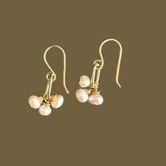 Delicate and unique, our Tiny Hammered Tag Freshwater Pearl Earrings are perfect for brides, bridesmaids, or everyday elegance. The dainty gold design combines timeless freshwater pearls with a textured tag for added charm. These versatile drops make a thoughtful gift and a treasured addition to any jewelry collection. Classic Pink Earrings For Wedding, Nickel Free Dangle Earrings For Bridesmaids, Delicate Adjustable Earrings For Wedding, Nickel-free Dangle Earrings For Bridesmaids, Delicate Adjustable Wedding Earrings, Feminine Hypoallergenic Wedding Earrings, Feminine Hypoallergenic Earrings For Wedding, Pearl Earrings With French Hook For Wedding, Drop Pearl Earrings With French Hook For Wedding