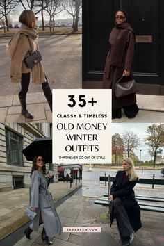 Looking for Old Money Winter Outfit ideas? Discover elegant, timeless, and classy outfit inspiration for women that captures the quiet luxury aesthetic. From chic coats to sophisticated skirts, these casual yet refined looks are perfect for winter 2024 and 2025. Embrace a wardrobe of effortless elegance with these old money winter outfits that blend style and warmth. #OldMoney #WinterOutfits #TimelessStyle #OutfitIdeas #ClassyFashion