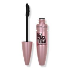 Lash Sensational Mascara - Maybelline | Ulta Beauty Best Curling Mascara, Maybeline Mascara, Best Lengthening Mascara, Cheap Mascara, Lash Sensational Mascara, Mascara Maybelline, Maybelline Mascara, Drugstore Mascara, Lash Sensational