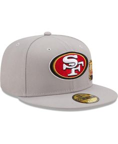 Add the perfect finishing touch to your San Francisco 49ers collection with this City Describe 59FIFTY fitted hat from New Era. This fitted cap features embroidered graphics unique to the hometown of the San Francisco 49ers, showing off what makes it so special. Perfect for game days or every day, this structured hat is a timeless piece for loyal fans of the San Francisco 49ers. Nfl Gear, Shield Design, This City, San Francisco 49ers, Fitted Hat, Mens Big And Tall, Jewelry Rings Engagement, Fitted Hats, Watch Brands