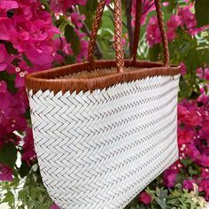 Free U.S. shipping. Style: Commuting , color:Beige, suite for season：Spring, Summer, Autumn, Winter ，Anniversary, Going out, Hanging out, Material Genuine Leather, Beige and Brown Cow Leather Woven Tote Handbags White Woven Straw Bag, Elegant White Basket Straw Bag, White Handwoven Beach Bag For Travel, Elegant White Handwoven Bag, White Woven Straw Shopping Bag, White Woven Basket Shoulder Bag, White Leather Handles Shoulder Bag For Vacation, White Handwoven Shoulder Bag For Summer, Chic White Basket Shoulder Bag