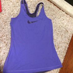 Cute Little Stretchey Tops Nike, Athletic Clothes, Nike Purple, Purple Gray, Athletic Outfits, Purple Grey, Fancy Dresses, Nike Tops, Nike Dri Fit