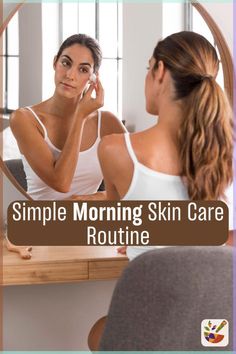 Having a morning skincare routine is essential for maintaining healthy, glowing skin. It only takes a few minutes each day and can make a huge difference in how your skin looks and feels. From cleansing to moisturizing, here are the top tips for creating a simple morning skincare routine that will help you look and feel your best. Best Skincare Brands, Natural Face Masks, Minimalist Skincare, Morning Skincare Routine, Natural Face Mask, Skin And Makeup, Morning Skincare, Skincare Brands, Morning Skin Care Routine