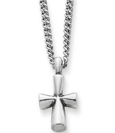 From James Avery&#x2C; this necklace features: A James Avery classic and long-time customer favorite&#x2C; this cross is named after St. Teresa of Avila. An expression of faith and devotion&#x2C; this design features a dimensional&#x2C; bold cross attached to a 16-inch chain.pendant necklace sterling silverlobster clasp closureapprox. 16" L; 0.38" pendant dropCrafted in America using the world's finest materials. Classic Cross Jewelry With Adjustable Chain, Classic Stainless Steel Necklaces, Classic Cross Pendant Jewelry With Adjustable Chain, Formal Stainless Steel Necklace With Polished Finish, Classic Engraved Cross Pendant Necklace, Stainless Steel Cross Pendant Jewelry For Anniversary, Stainless Steel Cross Necklace For Anniversary, Elegant Stainless Steel Cross Pendant Jewelry, Classic Stainless Steel Necklace With Polished Finish