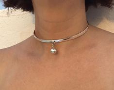 Ball Jewelry, Silver Handmade Jewelry, Mode Inspo, Choker Necklaces, Pretty Jewellery