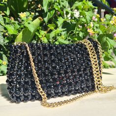 This is a unique handmade crystal beaded bag as an elegant finish for your look. Fits a phone and additional handy things you may night on a night out. Made of glass beads. Elegant Clutch Phone Bag As Gift, Elegant Black Phone Bag Gift, Beaded Rectangular Phone Bag For Parties, Rectangular Beaded Phone Bag For Parties, Party Beaded Rectangular Phone Bag, Party Rectangular Beaded Phone Bag, Elegant Black Beaded Rectangular Evening Bag, Elegant Rectangular Black Beaded Evening Bag, Party Beaded Crossbody Shoulder Bag