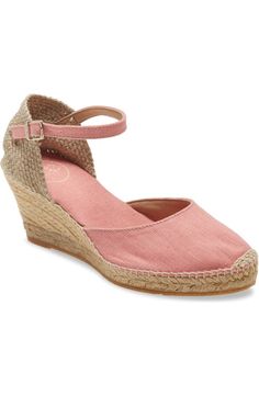 Toni Pons 'Caldes' Linen Wedge Sandal (Women) | Nordstrom