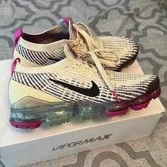 Nike Vapor Max Women Size 9 Comes With Box Can Ship Next Business Day Please Share My Page Pet & Smoke Free Home Please Share My Page, Share My Page, Nike Vapor Max, Vapor Max, Nike Vapor, Box Color, Shoes Nike, Womens Shoes Sneakers, Nike Shoes