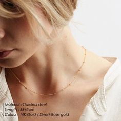 Gold Plated Stainless Steel Necklace Women Pendant Layered Jewelry – Atom Oracle Dainty Hypoallergenic Gold Plated Charm Necklaces, Dainty Hypoallergenic Gold Plated Charm Necklace, Minimalist Rose Gold Layered Necklace With Delicate Chain, Minimalist Rose Gold Layered Necklace With Adjustable Chain, Dainty Rose Gold Layered Necklace With Clavicle Chain, Dainty Rose Gold Layered Clavicle Necklace, Rose Gold Satellite Chain Necklace For Everyday, Dainty Gold Hypoallergenic Necklace, Dainty Hypoallergenic Gold Necklace