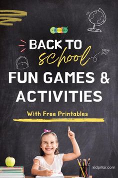 the back to school fun games and activities with free printables